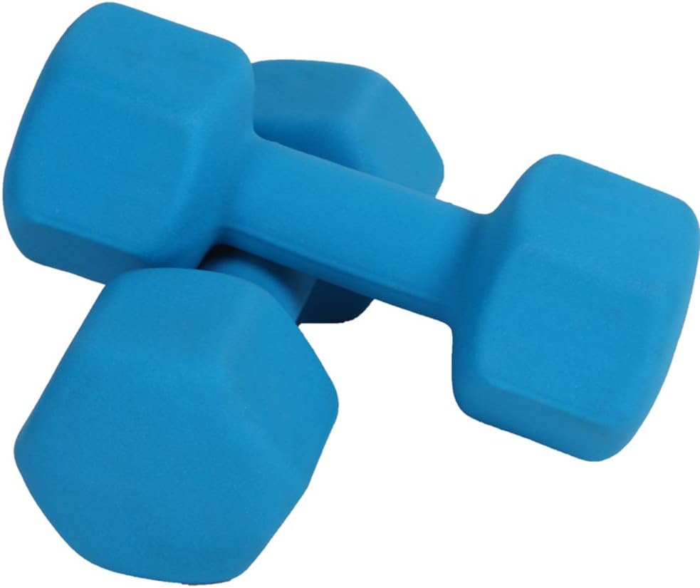 Ladies Hexagon Dumbbells, Core Abdominal Trainers Dumbbells Arm Muscle Fitness for Weights Workout Lose Weight Body Sculpting Women, Single