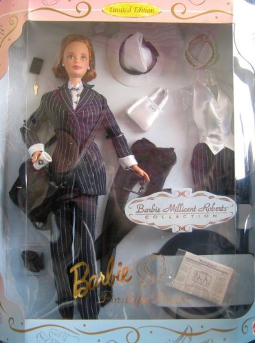 Barbie Millicent Roberts Pinstripe Power Doll & Extra Fashion Limited Edition (1997)