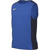 Nike DRI-FIT Academy 23 Sleeveless Top (US, Alpha, Medium, Regular, Regular, Royal)