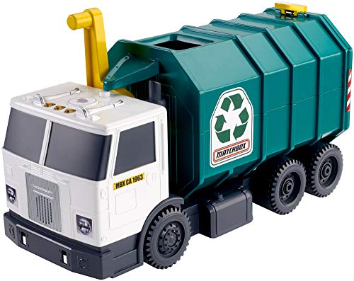 51KKzDbU3lL - Matchbox Garbage Truck Large [Amazon Exclusive]
