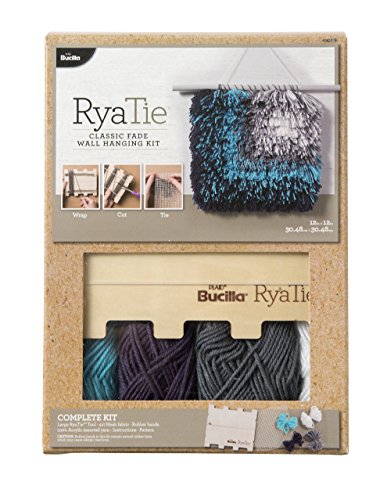 Bucilla Wandbehang-Set – Filz-Applikation Zum Selbermachen, 38 X 38 Cm, Mit Stickgarn & Perlen