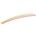 MECCANIXITY Fiber Optic Rods PMMA 2mmx20cm for Sight Filament Red, Green, Orange 1 Set Pack of 5