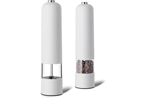 Pepper Fried Steak Seasoning jar, Black Pepper sea Salt, Electric Automatic Grinding and Research