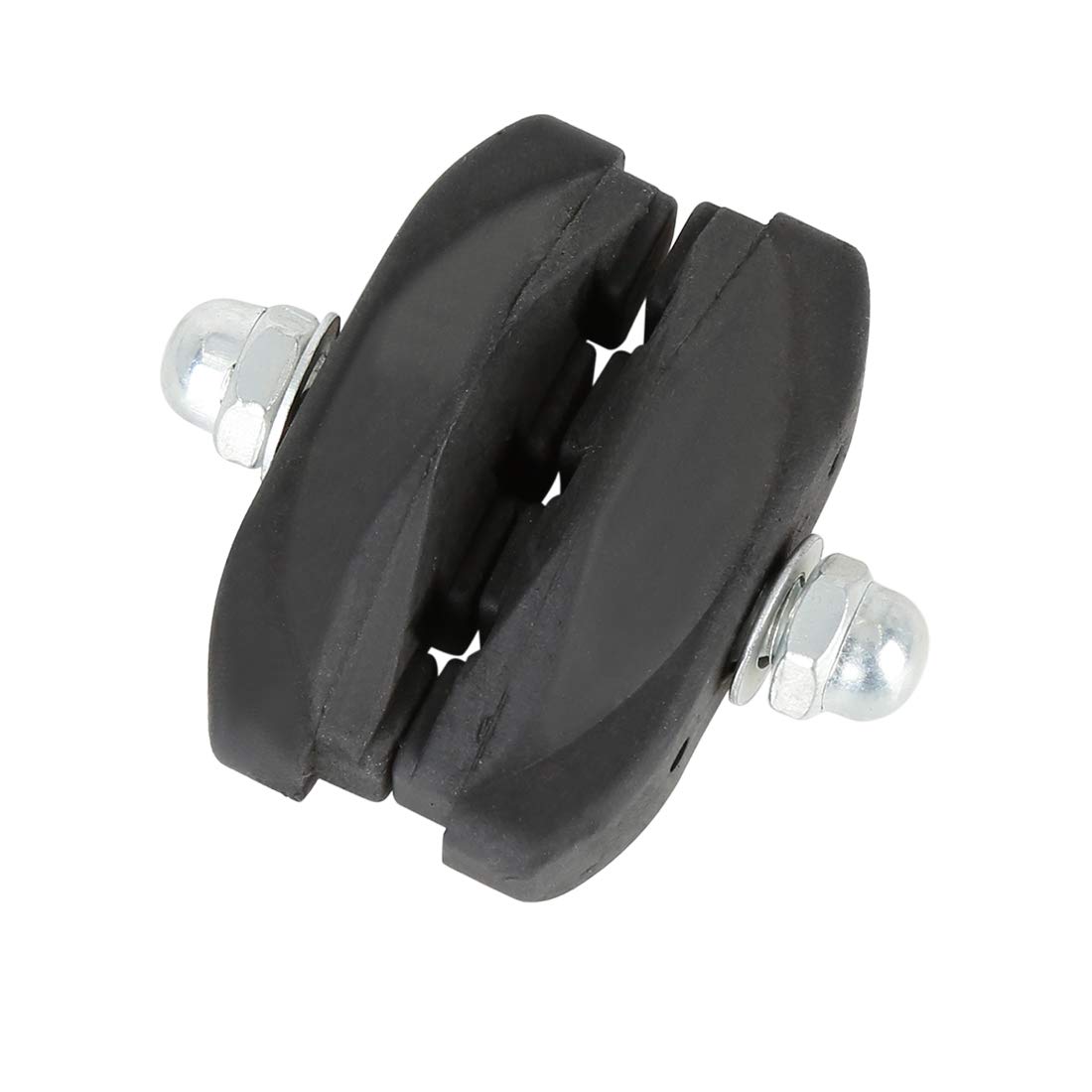 X AUTOHAUX Pair Bike Brake Pads Bicycle Block Mountain Bike MTB 45mm Black