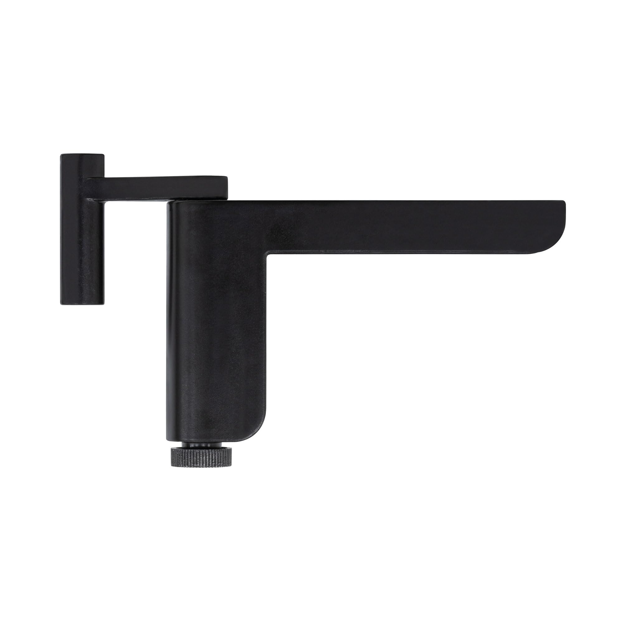 ABUS Door Closer 2603 for Light Interior Doors - Suitable for DIN Left and Right Closing Room Doors - No Drilling or Screws - Black