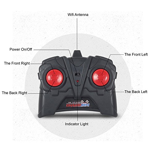 Hi-Tech 2.4GHz RC Off-Road Car High Speed Rock Crawler Racing Car for Indoor Outdoor Play, Rechargeable 700mAh Vehicle Battery Included