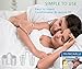 Snore Stopper- Anti Snoring Devices ,Stop Snoring To Prevent Sleep Apnea ,Easiest and Most Comfortable Snoring Aids - 2 Styles - 4 Sizes (8 SET)