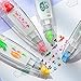 Roller Correction Tape Sticker Machines,Plus Corporation Decoration Rush Tape Pen，Novelty Cute Cartoon Stationery Masking Tape DIY Scrapbooking Stickers Diary Decor Tape (4PCS/Pack)