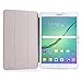MoKo Tab S2 8.0 Case - Slim Lightweight Smart-shell Stand Cover Case With Auto Wake / Sleep for Samsung Galaxy Tab S2 / S2 Nook 8.0 inch Tablet, WHITE