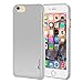 iPhone 6s Case, Apple iPhone 6s, roocase Ultra Slim Fit Thin Lightweight Shell Case [Median] Protective Pefect Fit Non Slip Soft Matte Cover for Apple iPhone 6 / iPhone 6s , Silver