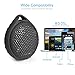 Shower Speaker - AVWOO IP67 Waterproof Bluetooth Speaker, Portable Bluetooth Speaker with Enhanced Bass and Built-in Mic, Mini Bluetooth Speaker with Compact Size for Home Outdoor Travel (Black)