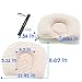 Newborn Baby Pillow Flat Head Infant Head Shaping Pillow Prevent Plagiocephaly Syndrome 3 Sizes ( 0 - 2 - 8 - 24 months )