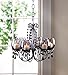 VERDUGO GIFT Midnight Elegance Candle Chandelier