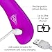 Personal Massager for Women with Free Kegel Balls or Lubricant Handheld Rechargeable Waterproof (Purple + Kegel)
