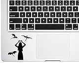 Trackpad Daenerys Targaryen Game of Thrones Emilia Clarke Mother of Dragons Macbook Decal Vinyl Sticker Apple Mac Air Pro Retina Laptop sticker