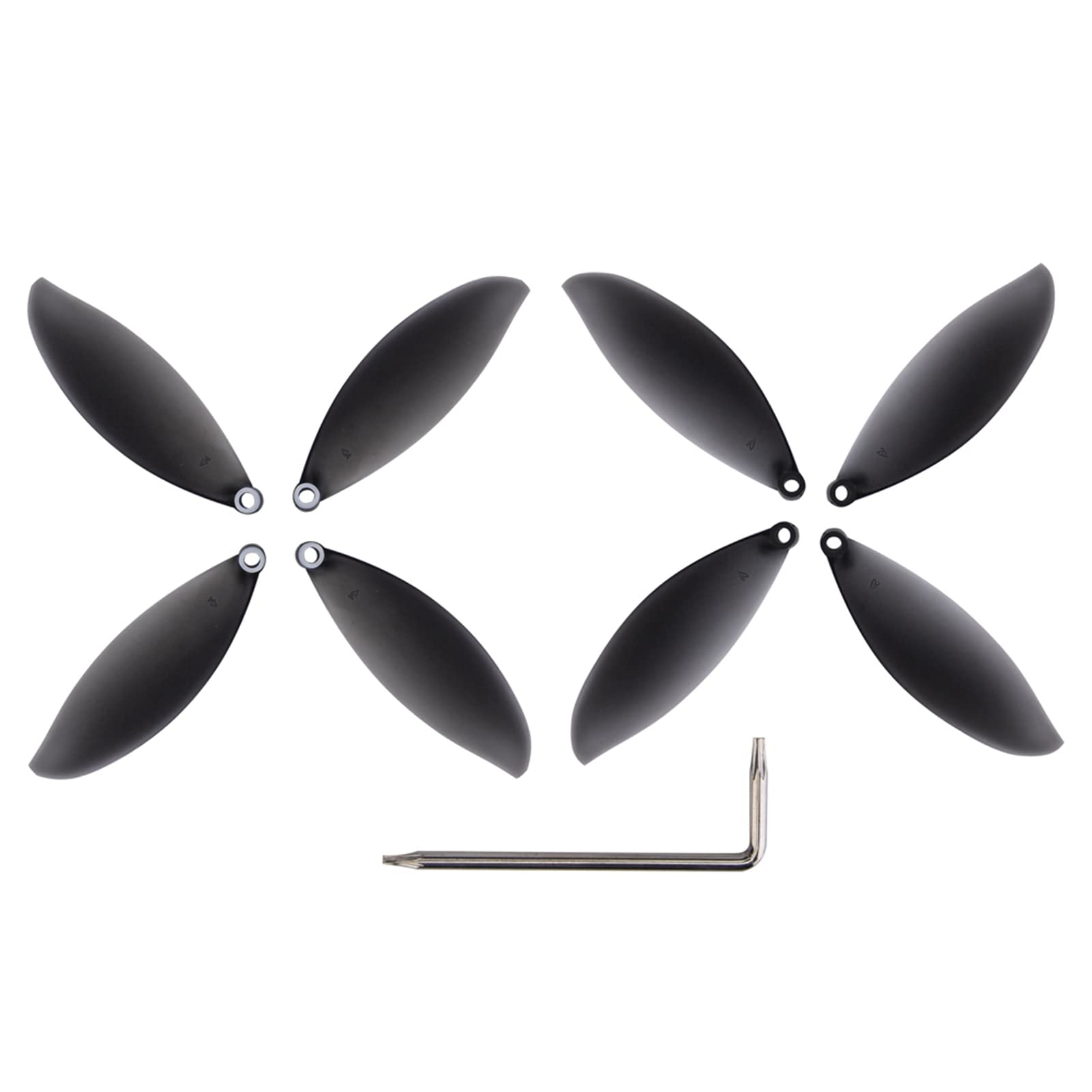 Quadcopter Blade, 8pcs Parrot Anafi Front and Back Propeller Blades Drone Quadcopter Accessory