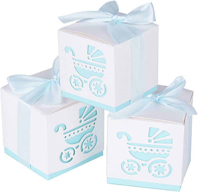 Bomboniere Biberon Portaconfetti - 24 Pezzi, Per Baby Shower, Battesimo - Foto 8