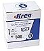 Kreg SPS-F075-500 Zinc Pocket Screws, 3/4 Inch #6 Fine Thread, Pan Head (500 Count)