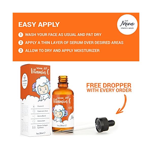 MeMe-Vitamin-C-Serum-for-Face-Korean-Skin-Care-with-Hyaluronic-Acid-Retinol-Vitamin-E-Anti-Ageing-Anti-Wrinkle-Eye-Serum-Acne-Spot-Treatment-Dark-Circles-Remover-Derma-Roller-Suitable MeMe Vitamin C Serum for Face | Korean Skin Care with Hyaluronic Acid, Retinol & Vitamin E | Anti Ageing & Anti Wrinkle…