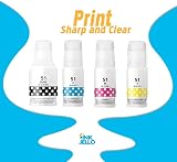 InkJello Ink Bottles for Canon Pixma G1520 G2520 G2560 G3520 G3560 G1560 GI-51 view 3