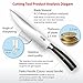 MasterGO Kitchen 8inch Chef Knife - Super Sharp Knife - Cooking Knife Professional - Best Chefs Knife and nice Sushi Knife - German High Carbon Stainless Steel Kitchen Knives for Man and Woman