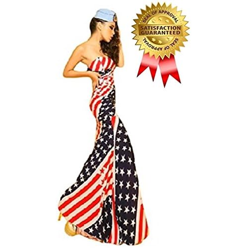 patriotic maxi dress