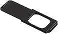 C-Slide Webcam Cover - Thin Sliding Laptop Cam Blocker, Black, 1.5” x 0.5” and 1.5mm Thick - Thin Cam Slide Blocker for Computer, Tablet, Dell, Lenovo, HP, Echo Show, iPad, Chromebook
