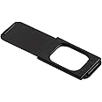 C-SLIDE 1.0 Webcam Cover Slide | Sliding Laptop Camera Blocker | 1.5” x 0.5” by 1.5mm Thin | Camera Blocker for Computers, Tablets, Echos, Chromebook & More | Make Security a Priority | Black