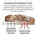 Furhaven Pet Dog Bed | Memory Foam Quilted Traditional Sofa-Style Living Room Couch Pet Bed w/ Removable Cover for Dogs & Cats, Toasted Brown, Largethumb 4