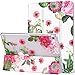 iPad Pro 10.5 case,iPad Air 3 Case,DEENAKIN Slim Fit Lightweight Smart Stand Cover Fit Apple iPad Pro 10.5[2017] and iPad Air 3 [2019], Floral Design for Kids Women Girls [Auto Sleep/Wake]