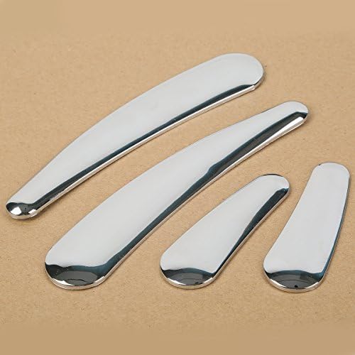 XMT-MOTOChrome 4PCS Curved Swingarm Frame Insert Set For Harley Softail Models 2008-2017
