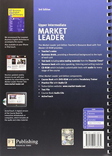 Market leader upper intermediate coursebook