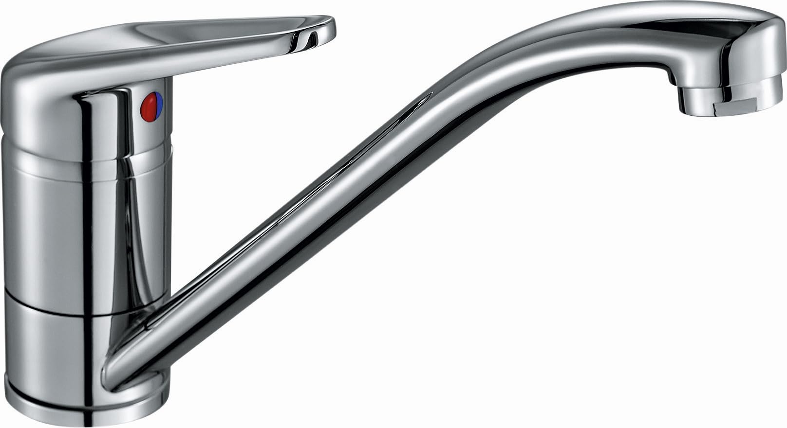 Kitchen sink tap with a fixed spout from Franke Princess II - chrome - 115.0347.142