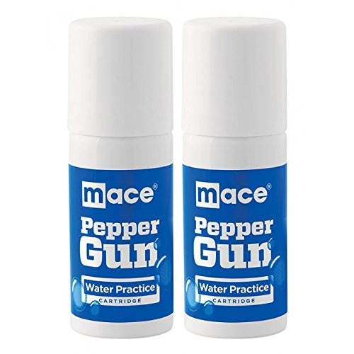 Mace brand pepper spray dual pack h2o trainer and pract…