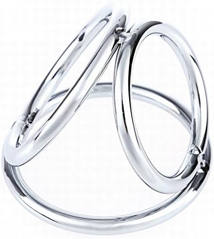 GY64R C-o-c-k R-i-n-g Stainless Steel 3 Loops Ring Adult Toys for Men