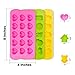 [FLASH SALE] Silicone Chocolate Candy Molds | Jelly Gummy Pudding Ice Cake Soap Ganache Baking Mold | Bonus eBOOK + Small Bags + Spatula | Non stick BPA free Professional Decorating | Many Cute Shapes