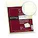 Southworth Resume Envelopes (9x12 Inches) and Labels, 25% Cotton, 24 lb, Ivory, 25 Count Envelopes and 25 Count Labels (RF#4Q)
