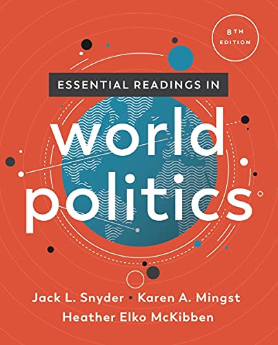 Essential Readings In World Politics