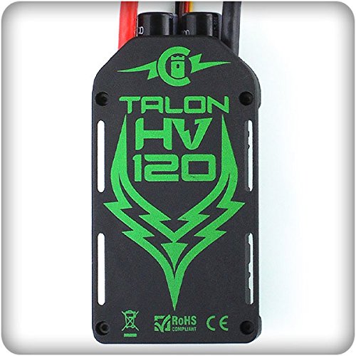 Castle Creations Talon 120HV, 120AMP, 12S MAX, Heavy Duty BEC, (CSE010-0131-00)