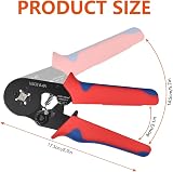 Flintronic Ferrule Crimping Tool, Self-Adjusting Ratchet Crimper, 23-7 AWG view 2