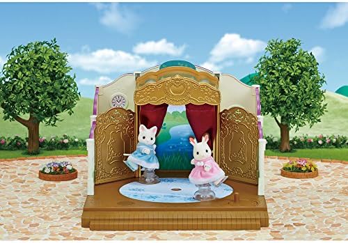 calico critters ice skating friends