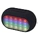 Alfway Mini LED Speaker, Portable Wireless Speakers 4.1 with Waterproof, FM Radio, 5W Bass Sound, Bluetooth speaker with Built in Speakerphone for Yoga,Party,Travel, Outdoor (Black)