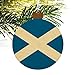 GRAPHICS & MORE Scotland Scottish Country Flag Wood Christmas Tree Holiday Ornament