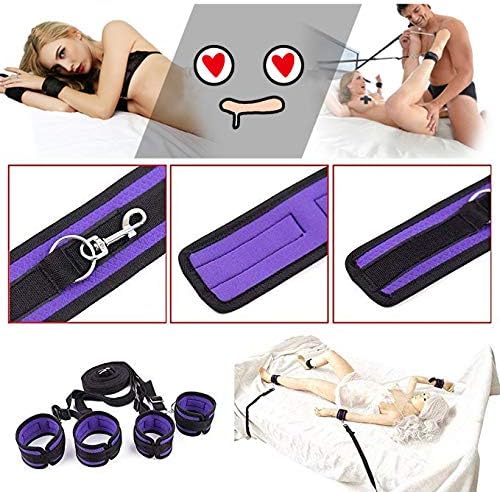 HUSHUS Luxury Bed Nylon Rope Yoga Fitness Equipment (Purple)