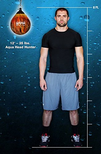 Aqua Training Bag Head Hunter 12 Inch, 35 Pound (Fireball Orange)
