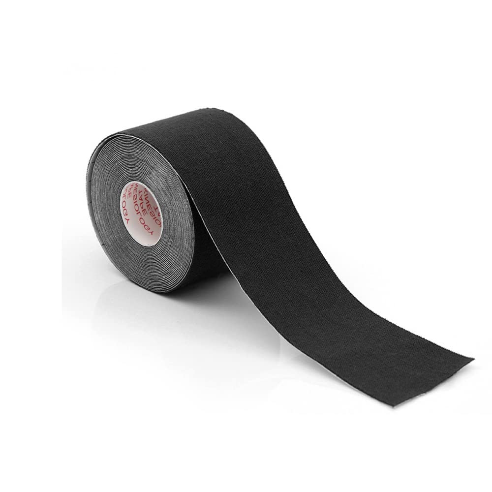 Namvo Kinesiology Tape, 2 Roll Elastic Muscle Support Sport Tape Waterproof Athletic Physio Muscles Strips for Exercise, Sports & Injury Recovery 1.97" x 16.4 feet Per Roll