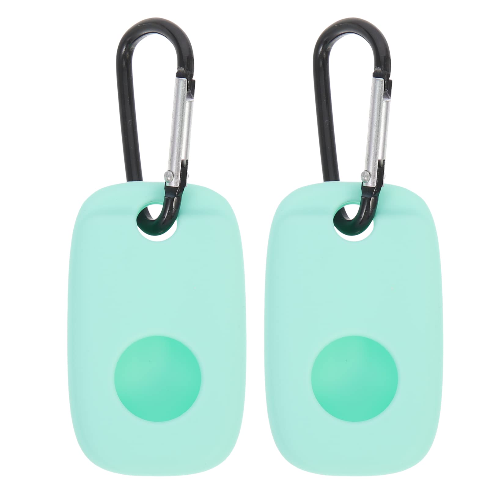 UKCOCO Silicone Protective Case for Tile Mate Pro Key Finder Durable Case Accessory with Keychain Lanyard Shock-Absorbing Cover for Tile Mate 2 Pack