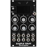 Erica Synths Sample Drum Sample Recording and Playback Eurorack Module with Virtual VCAs and Envelopes