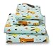 Where the Polka Dots Roam Full Size Bed Sheets Woodland Creatures Print 4 Piece Set │ Unisex, Flexible Microfiber, Durable, Wrinkle-Resistant, Stain-Resistant Bedding │ Boys, Girls, Baby, Kids Toddler