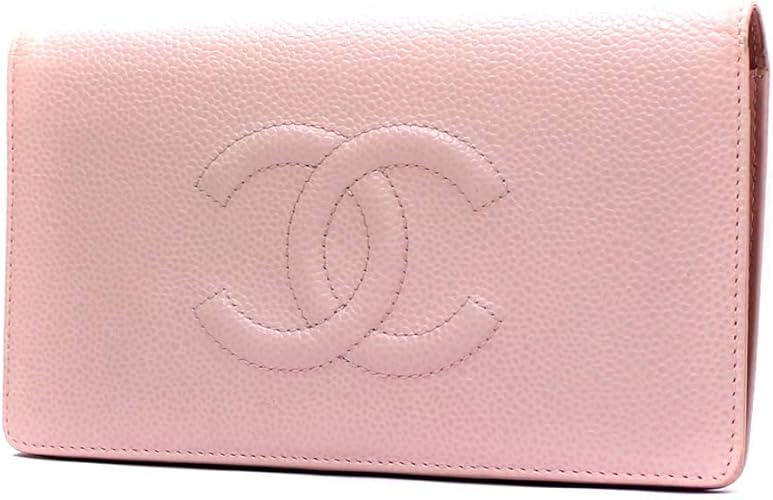 Amazon シャネル Chanel ココマーク 二つ折り財布 ピンク レディース キャビアスキン 中古 Chanel 財布 Amazon シャネル Chanel ココマーク 二つ折り財布 ピンク レディース キャビアスキン 中古 Chanel 財布
